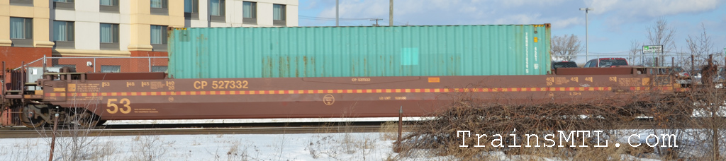 Car/wagon CP527332 left side / coté gauche